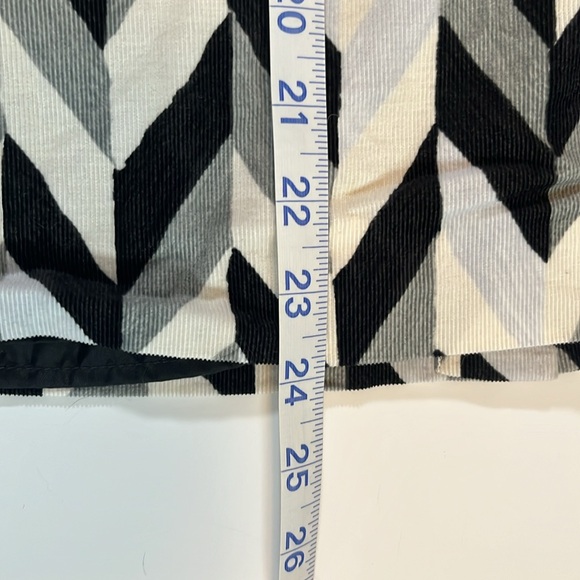 Herringbone corduroy knee length skirt, Isaac Mizrahi for target - Picture 3 of 3